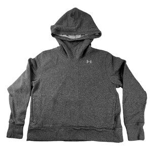 Under Armour Womens Grey Hoodie Sweatshirt Jacket size Large  JH1511